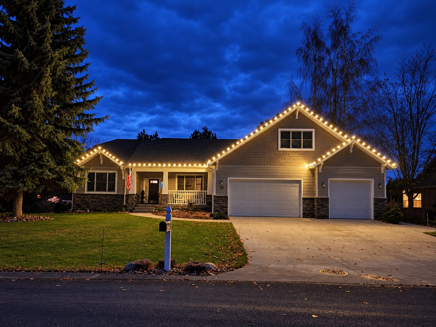 Classic architectural lighting — Warm white